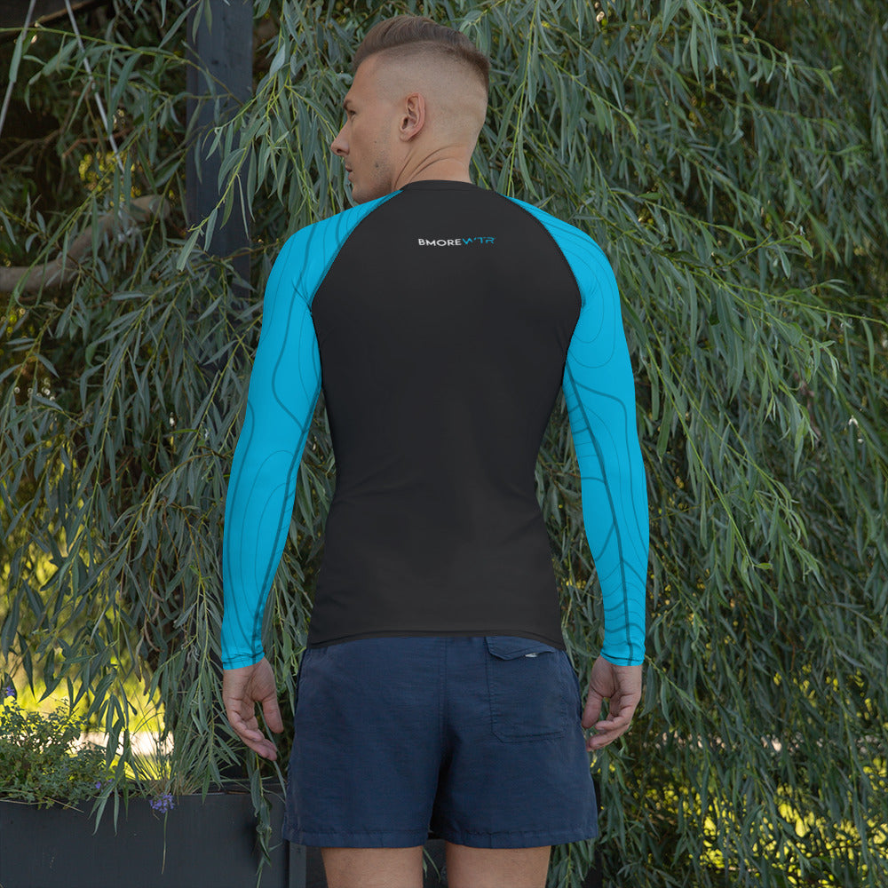 I WAS BORN 2BMORE - Men's Rash Guard